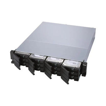 QNAP TL-R1200S-RP 12-Bay 2U Rackmount SATA 6Gb/s JBOD Storage Enclosure