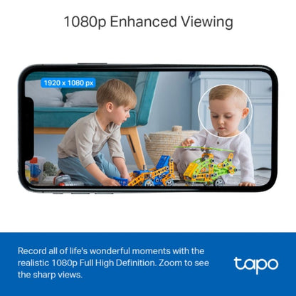 TP-Link Tapo C100 Indoor Wi-Fi Security Camera 1080p Full HD Night Vision