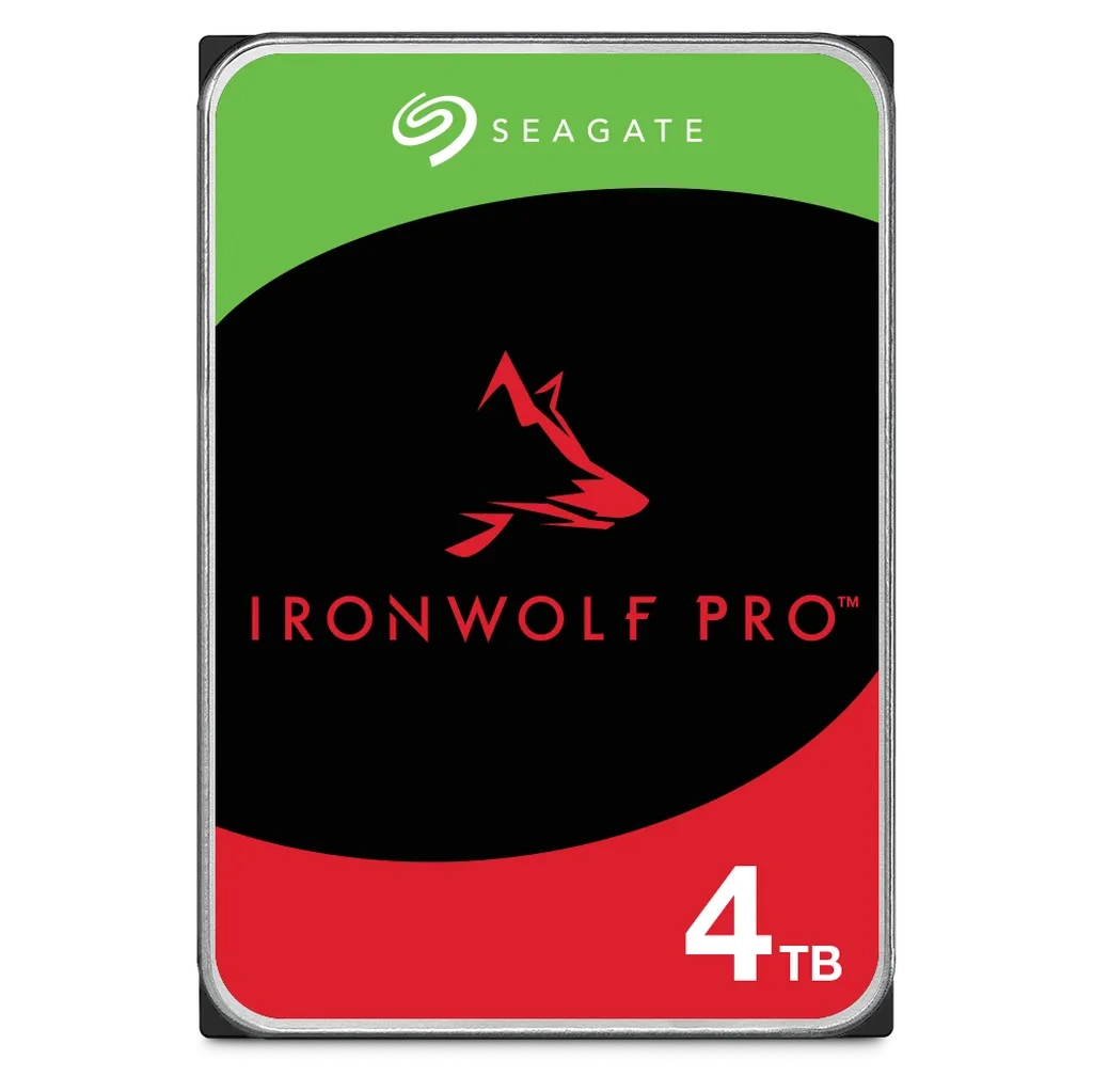 Seagate IronWolf Pro 4TB 3.5" 7200RPM SATA 6Gb/s NAS Internal Hard Disk Drive