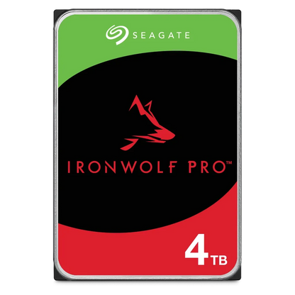 Seagate IronWolf Pro 4TB 3.5" 7200RPM SATA 6Gb/s NAS Internal Hard Disk Drive