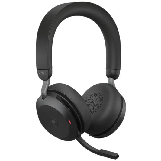 Jabra Evolve2 75 MS Stereo Wireless Headset with Active Noise Cancellation USB‑C
