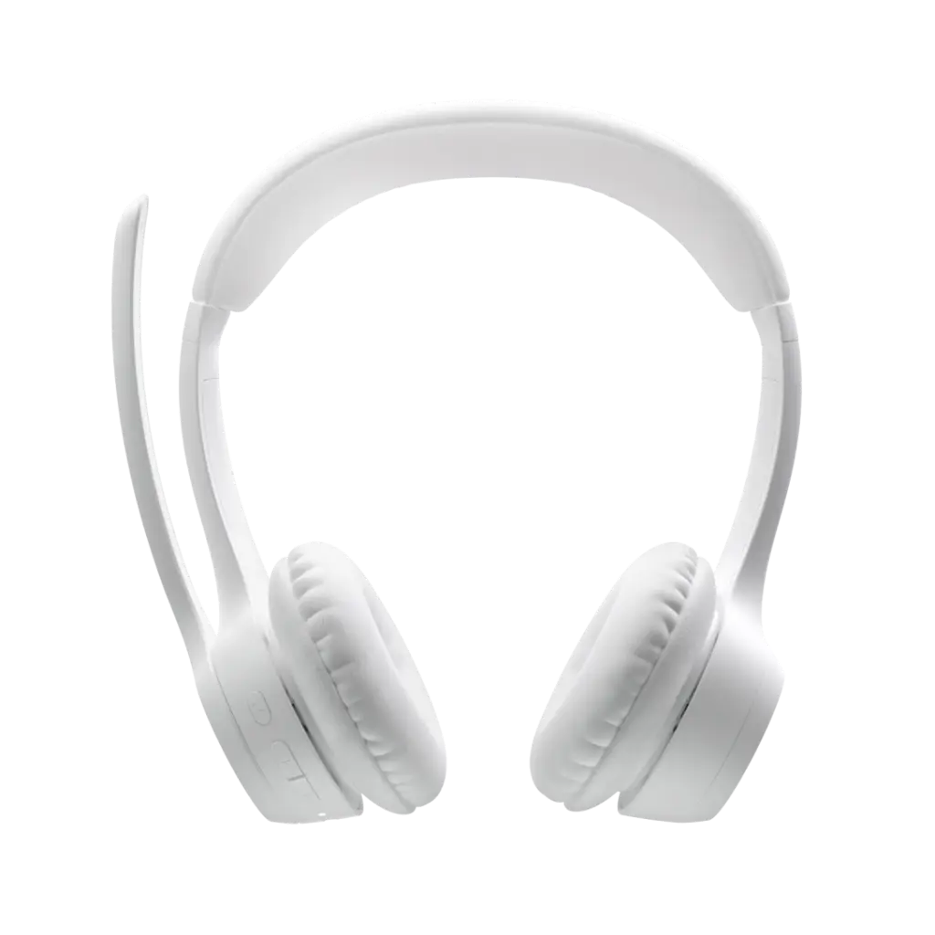 Logitech Zone 300 Wireless Bluetooth Headset with Noise Cancelling - Off White