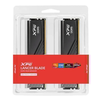 XPG LANCER BLADE RGB DDR5 RAM 32GB (16GBx2) 6000MHz CL30 Gaming Desktop Memory Black