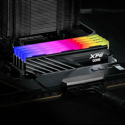 XPG LANCER RGB DDR5 RAM 32GB (16GB x 2) 6000MHz CL36 Gaming Desktop Memory Black