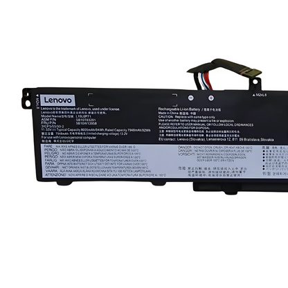 Lenovo L19C6P71 Original OEM 8095mAh 11.55V 94Wh 6 Cell Laptop Battery