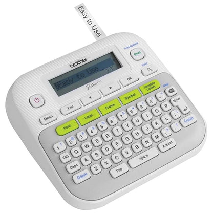Brother PT-D210 Desktop Label Printer Compact QWERTY Keyboard Label Maker