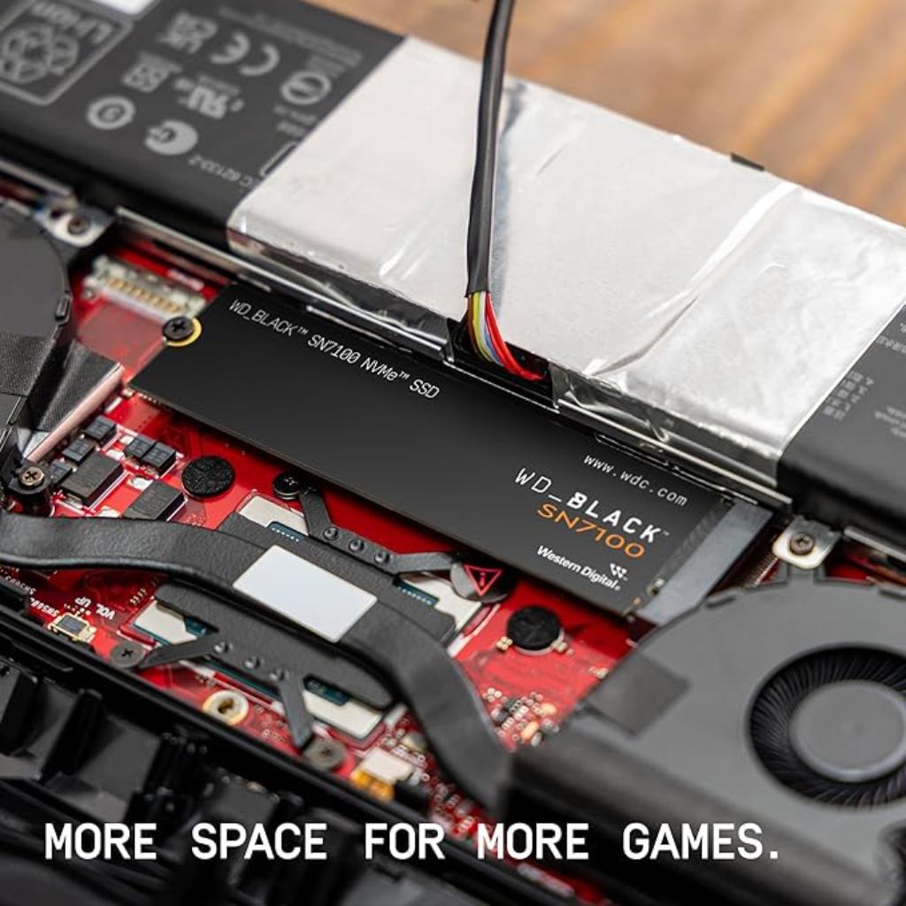 Western Digital Black SN7100 2TB M2 NVMe Gen4 Internal Solid State
