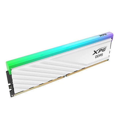 XPG LANCER RGB DDR5 RAM 32GB (16GB x 2) 6000MHz CL36 Gaming Desktop Memory White