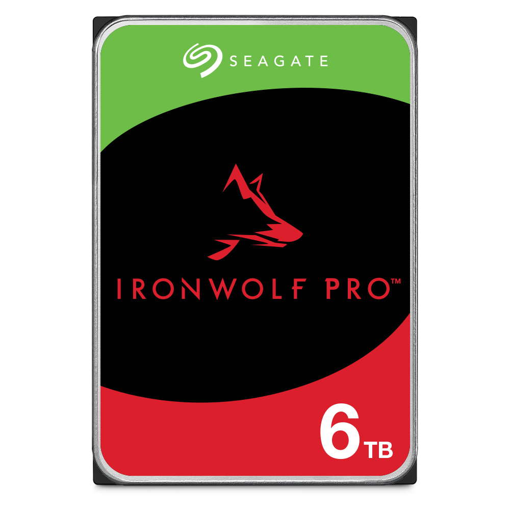 Seagate IronWolf Pro 6TB 3.5-Inch NAS Hard Disk Drive