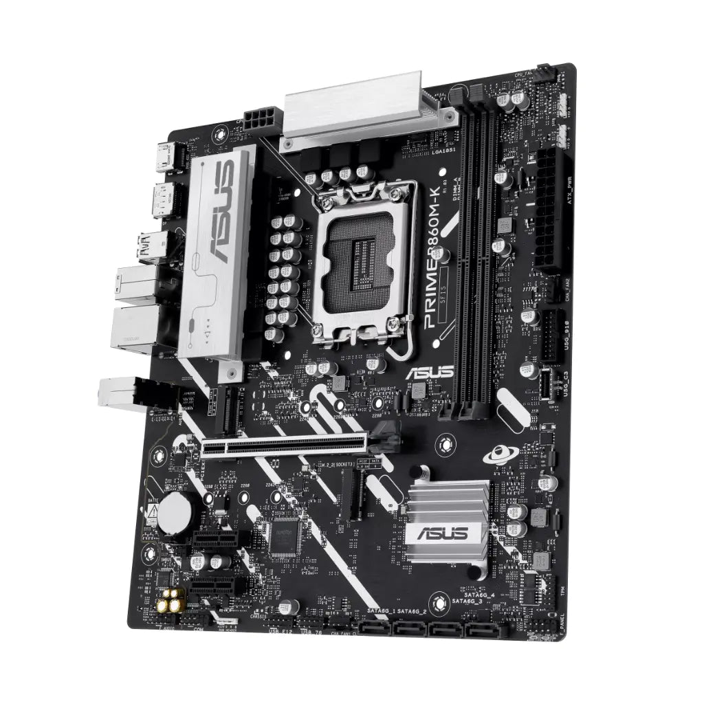 ASUS PRIME B860M-K B860 LGA1851 DDR5 mATX Motherboard