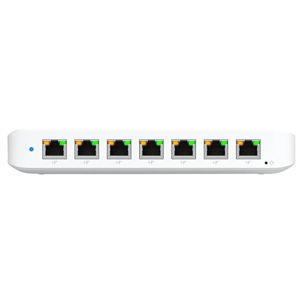 Ubiquiti USW-ULTRA-42W Layer 2 8 Port GbE PoE Switch Versatile Mounting