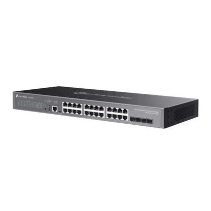TP‑Link Omada SG5428X 24‑Port Gigabit L3 Managed Switch with 4×10G SFP+ Stackable