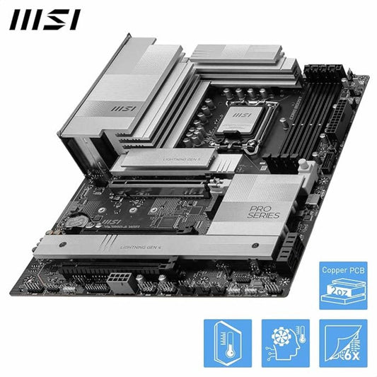 MSI PRO Z890 A Intel LGA 1851 DDR5 Full-ATX WiFi 7 Motherboard