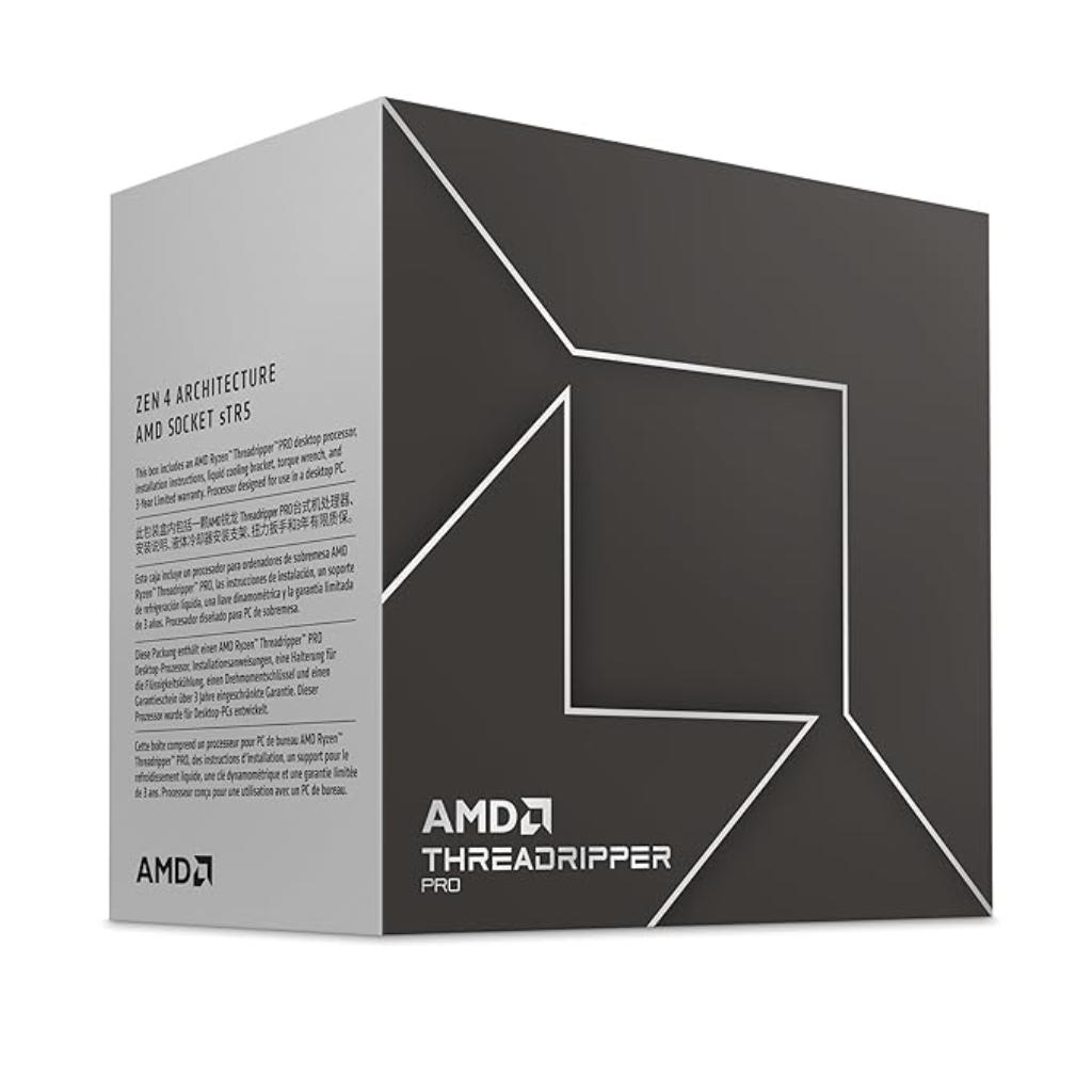 AMD Threadripper PRO 7965WX 24 Core 5.3GHz Workstation Desktop Processor (TRAY)