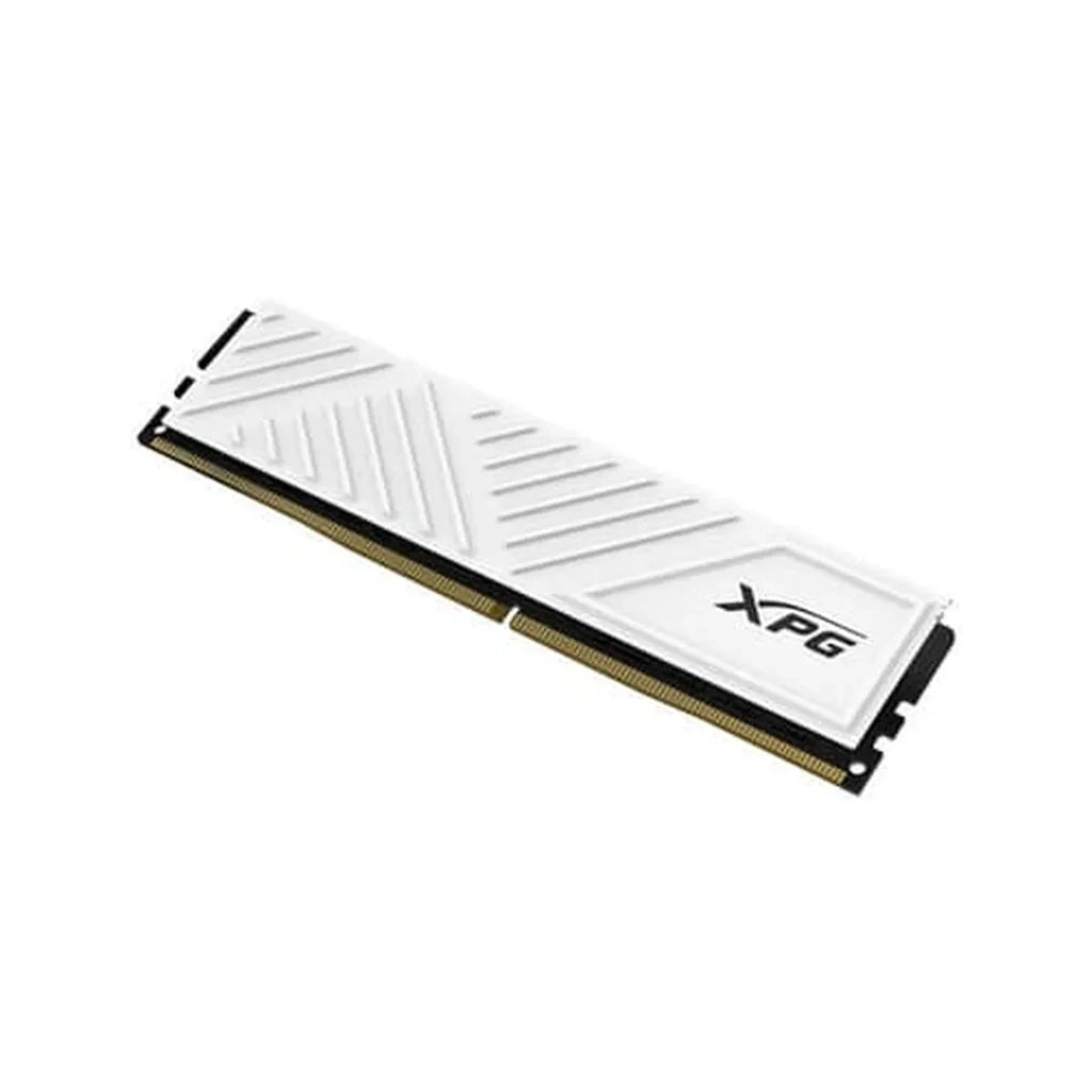 XPG GAMMIX D35 16GB DDR4 3200MHz CL16 RAM | White | Intel XMP 2.0 | Low Profile Non-RGB Gaming Desktop Memory