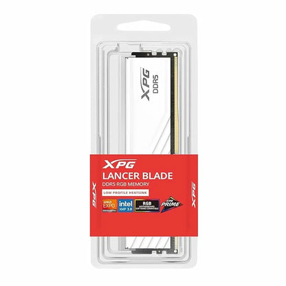 XPG LANCER BLADE RGB DDR5 RAM 16GB 6000MHz CL34 Gaming Desktop Memory White