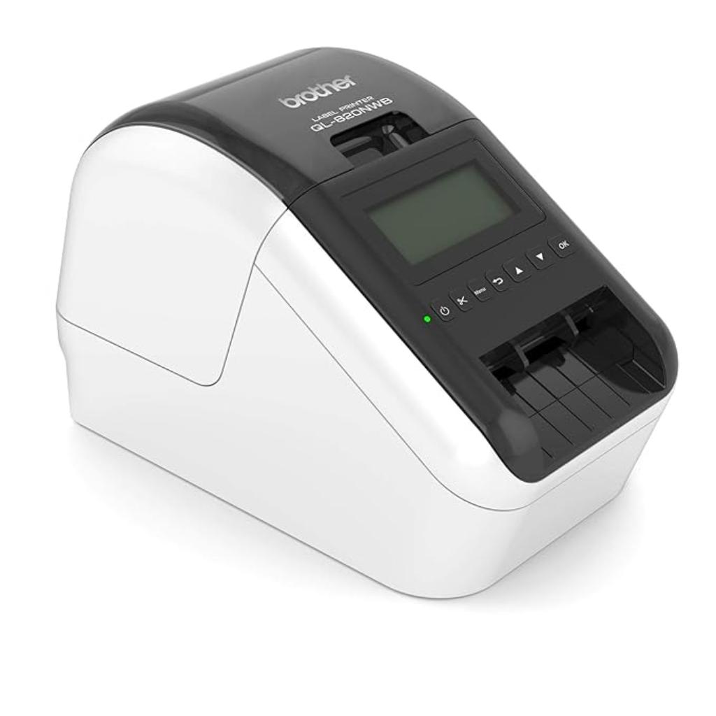 Brother QL-820NWB Label Printer with USB WiFi Bluetooth Ethernet