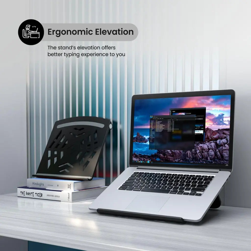 Portronics POR 1925 My Buddy Hexa 5 Laptop Stand Foldable