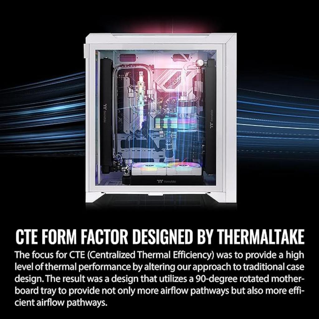 Thermaltake CTE C700 ARGB Snow Mid Tower Compter Case