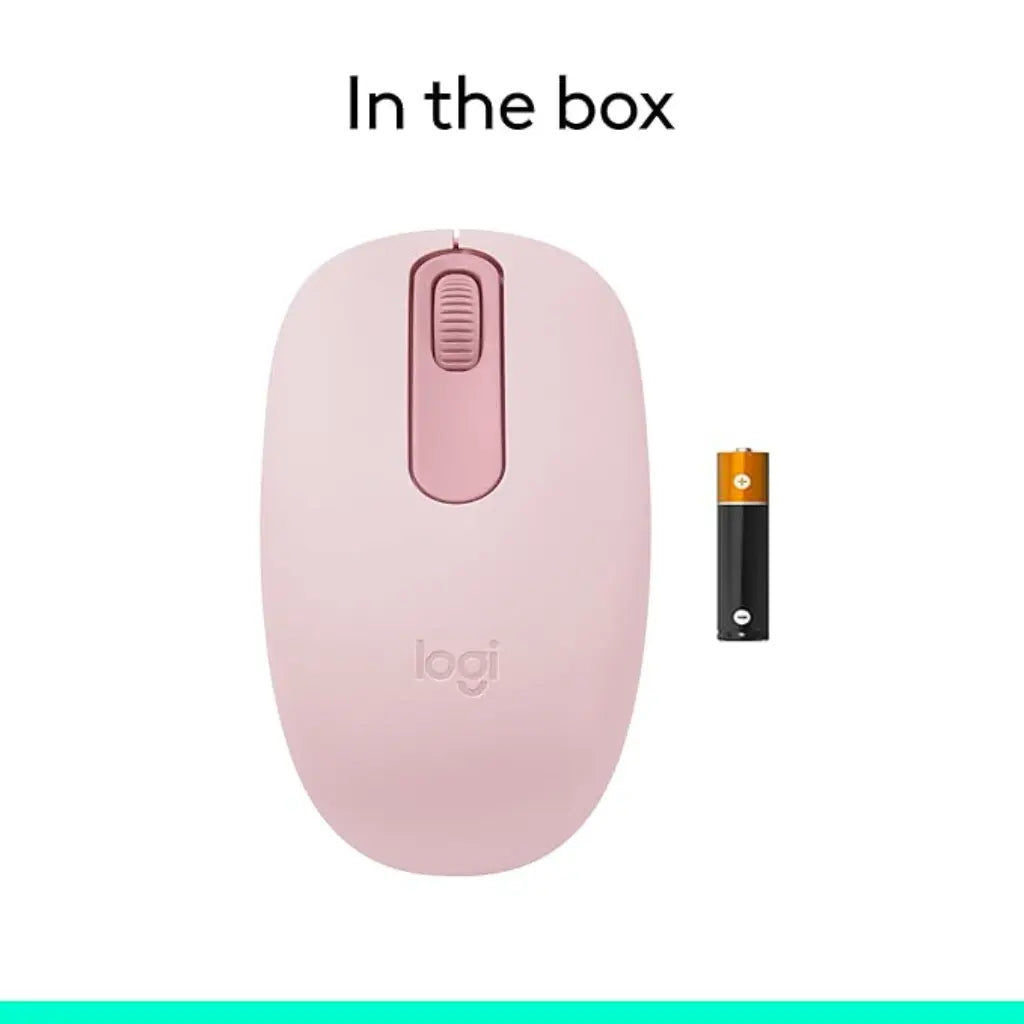 Logitech M196 Bluetooth Wireless Optical Mouse - Rose