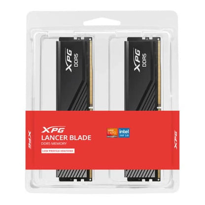 XPG Lancer Blade DDR5 64GB (32GBx2) 6000MHz CL30 Gaming Desktop Memory Black