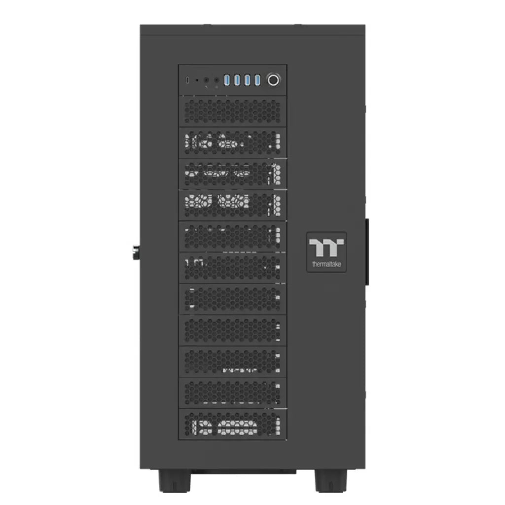 Thermaltake AX700 TG Tempered Glass Super Tower XL-ATX Computer Case Expandable Design