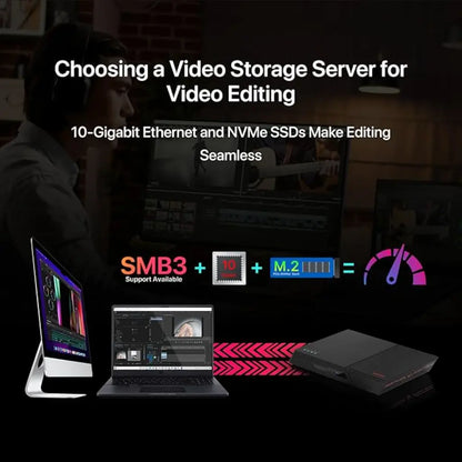 ASUSTOR FS6712X Flashstor 12 Pro 12 Bay M.2 NVMe SSD NAS-tpstech.in