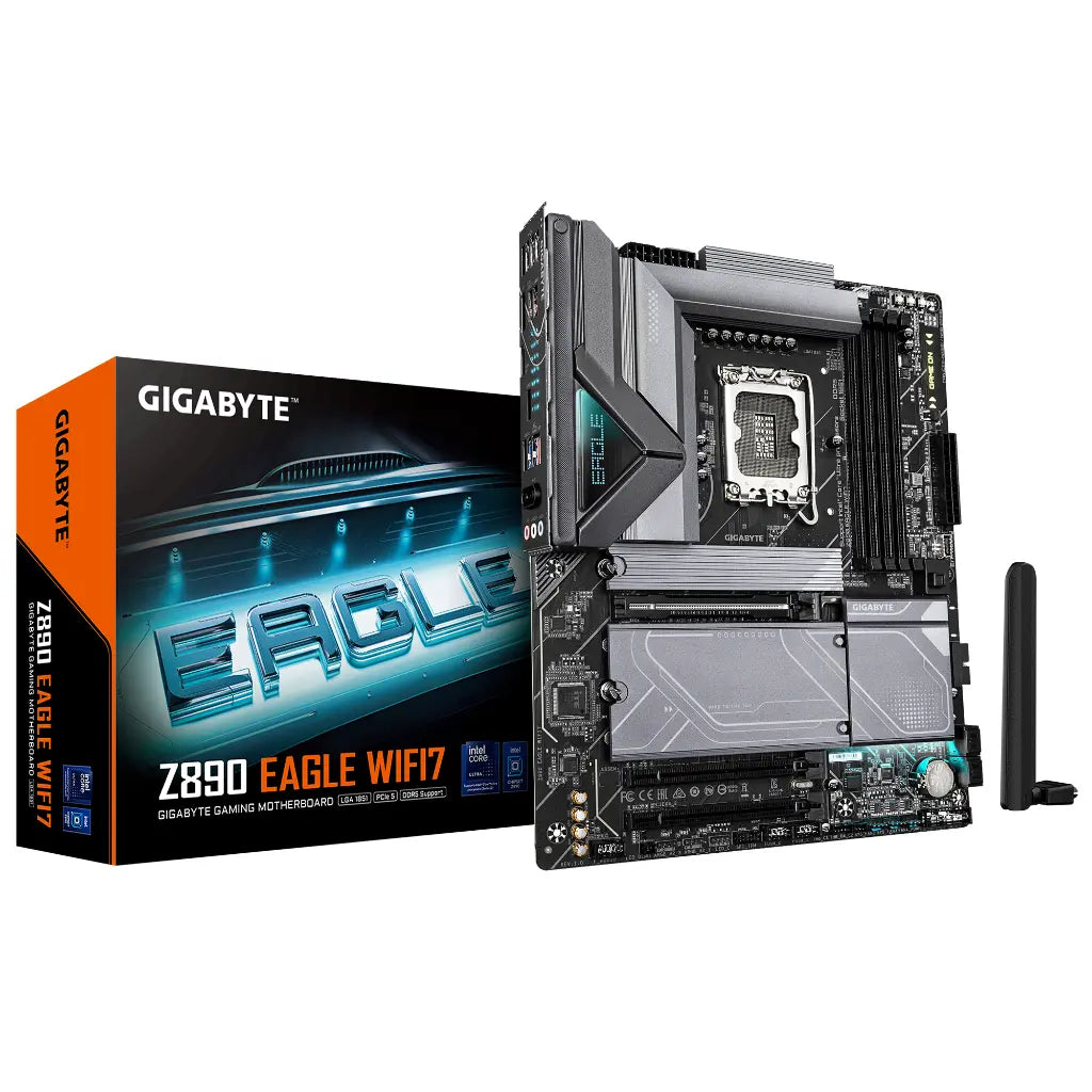Gigabyte Z890 EAGLE WIFI7 Intel Z890 LGA1851 DDR5 ATX Motherboard-tpstech.in