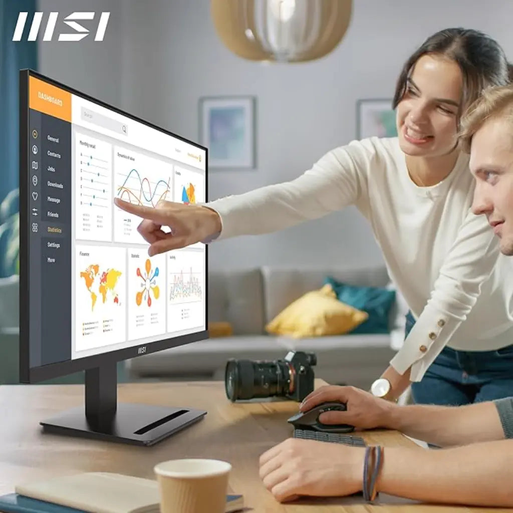 MSI PRO MP273 E14A 144Hz 27" IPS Full HD Monitor with HDR AMD FreeSync-tpstech.in