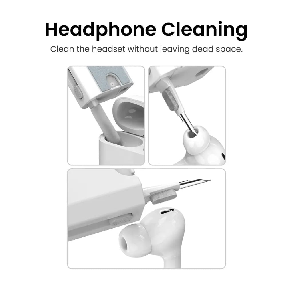 Portronics Clean M POR 1791 8-in-1 Multifunctional Gadget Cleaning Kit with Mobile Holder-tpstech.in