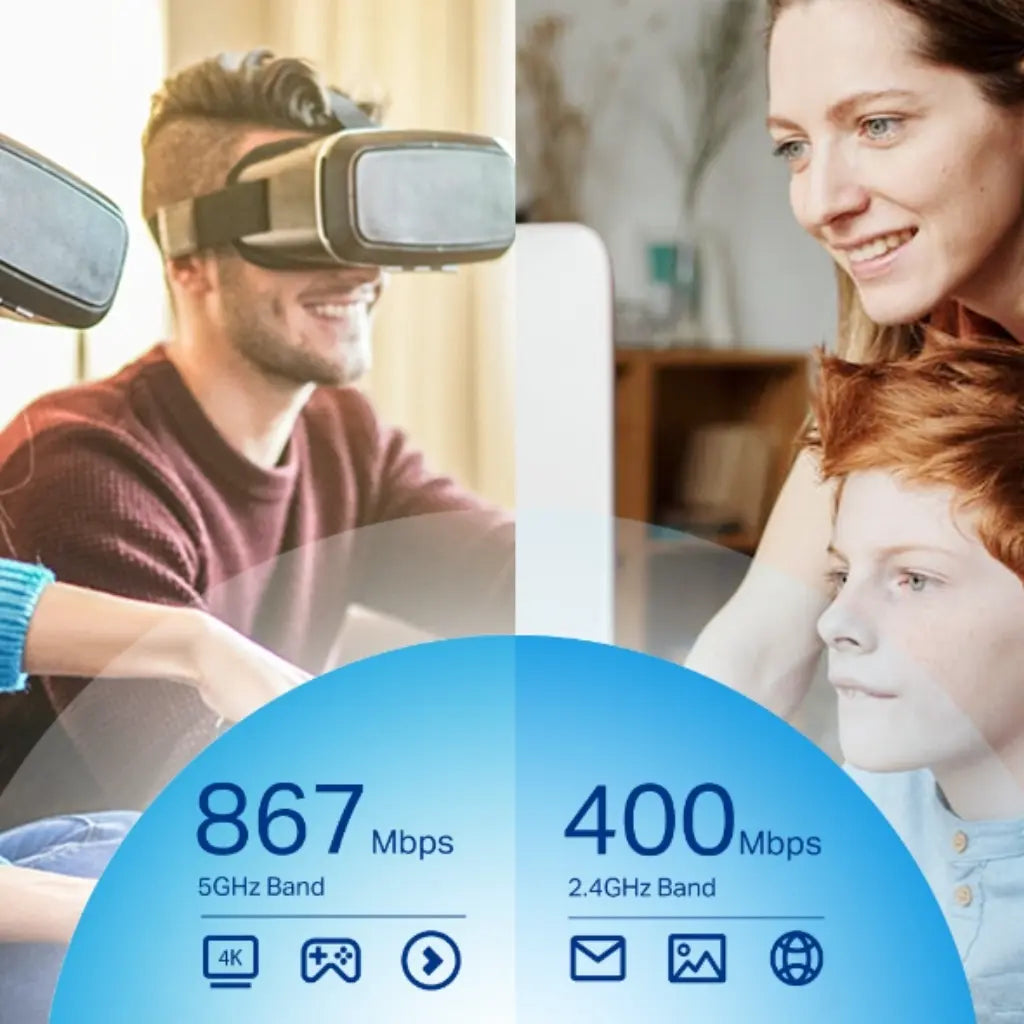 TP-Link Archer T4U Plus AC1300 High-Gain Dual Band USB WiFi Adapter-tpstech.in