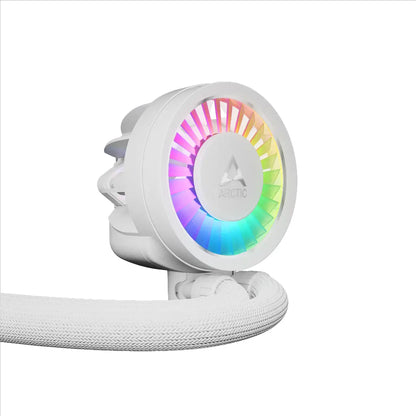 ARCTIC Liquid Freezer III Pro A‑RGB 240mm AIO CPU Liquid Cooler - White-tpstech.in