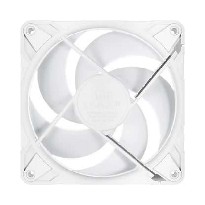 ARCTIC P12 Pro Reverse A RGB 120mm PWM Cabinet Fan - White-tpstech.in