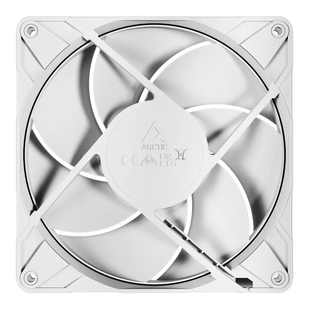 ARCTIC P14 Pro PST 140mm PWM Cabinet Fan - White-tpstech.in