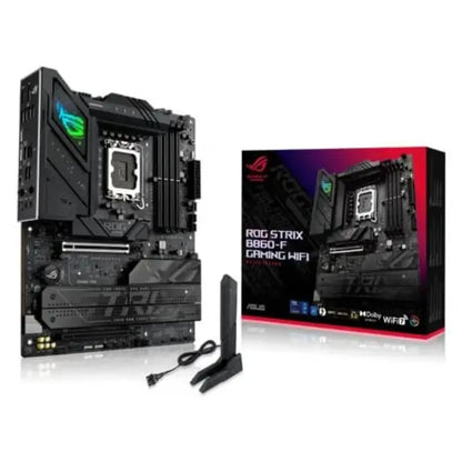 ASUS ROG Strix B860‑F Gaming WiFi Intel B860 LGA1851 DDR5 ATX Motherboard with WiFi 7-tpstech.in