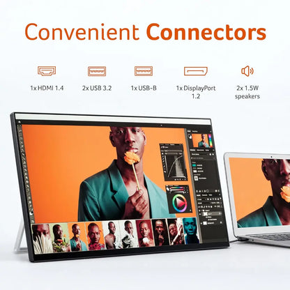 Acer UT272 27" 75Hz Full HD IPS Touch Monitor 10 Point Touch-tpstech.in