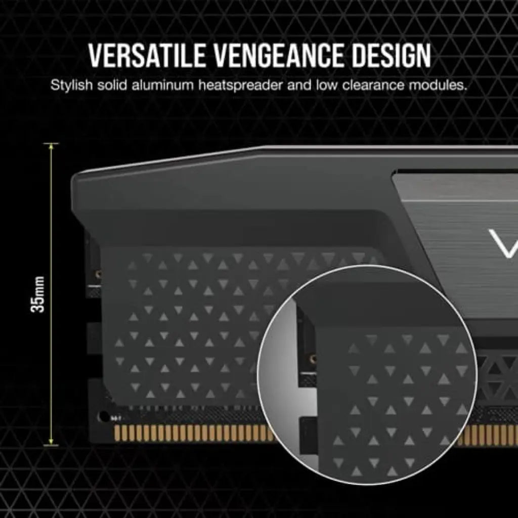 Corsair Vengeance DDR5 RAM 96GB (2x48GB) 7000MHz CL40 288‑Pin Desktop Memory Kit-tpstech.in