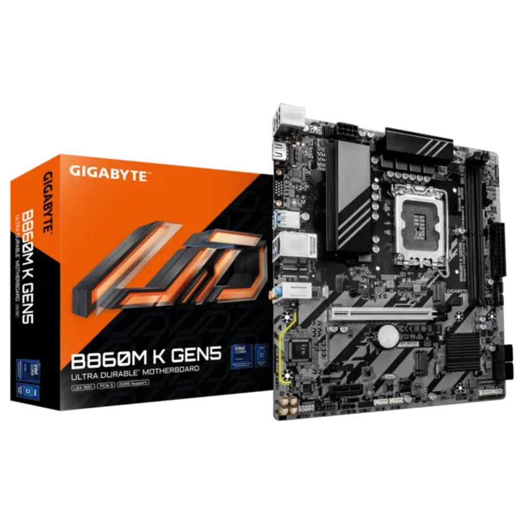 Gigabyte B860M K GEN5 B860 LGA1851 Micro ATX DDR5 Motherboard-tpstech.in