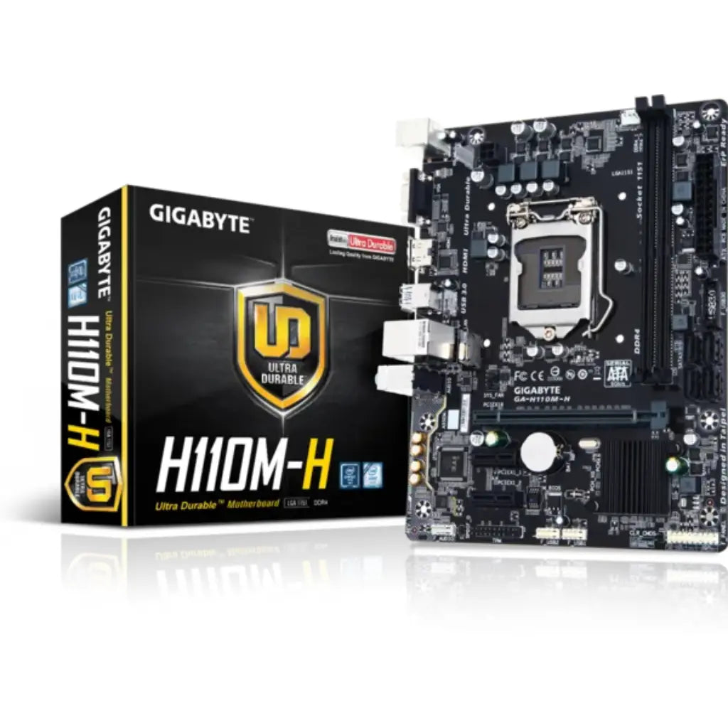 Gigabyte GA-H110M-H Intel H110 LGA1151 Micro ATX Motherboard-tpstech.in