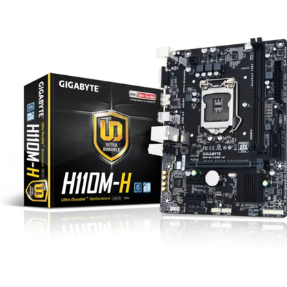 Gigabyte GA-H110M-H Intel H110 LGA1151 Micro ATX Motherboard-tpstech.in