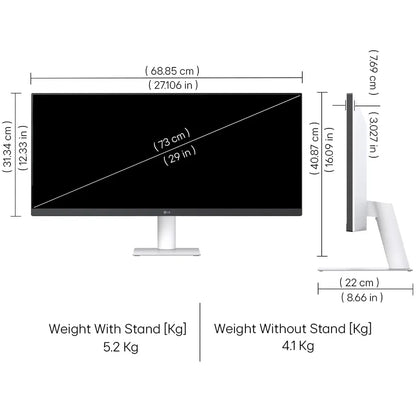 LG 29U531A 29" 100Hz UltraWide WFHD IPS Monitor with USB C-tpstech.in