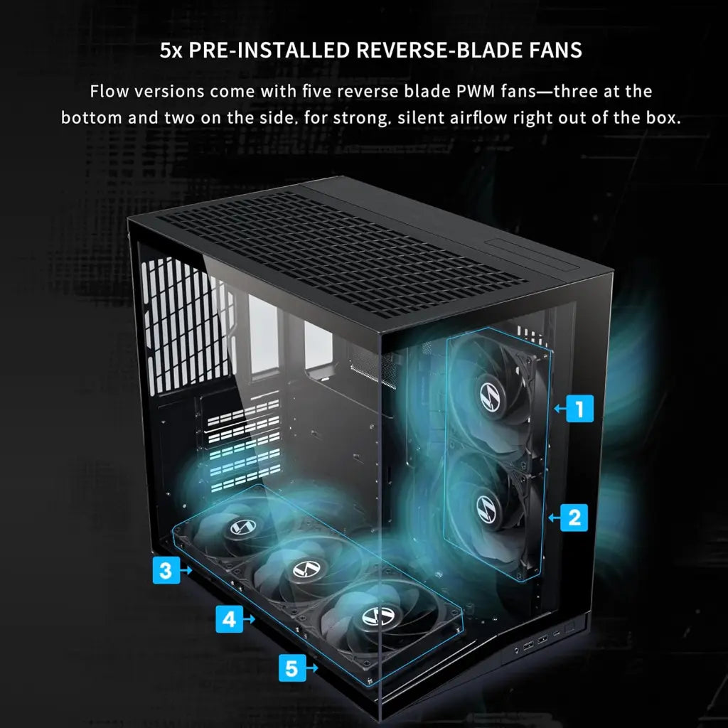LIAN LI O11 Dynamic Mini V2 ATX Mid Tower Computer Case With Tempered Glass-tpstech.in