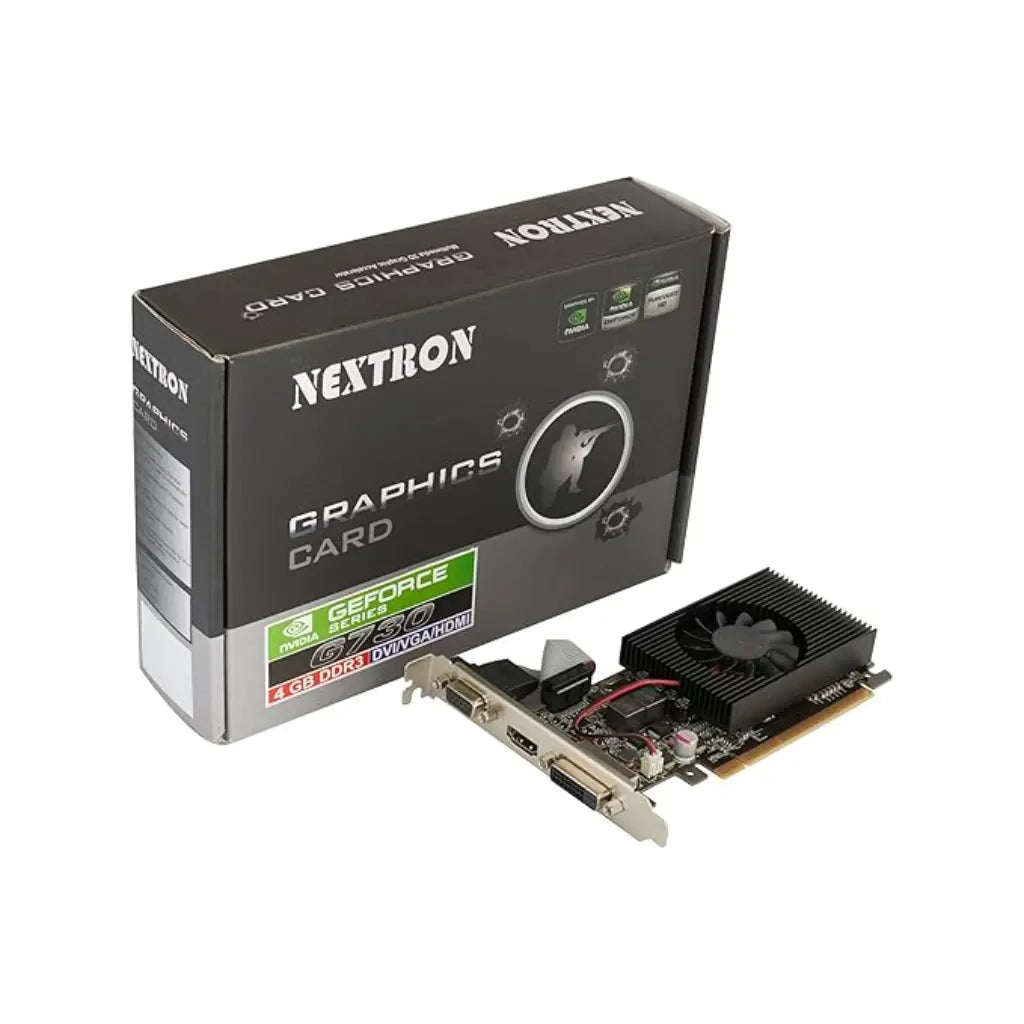 Nextron GeForce GT 730 4GB DDR3 PCIe 2.0 Graphics Card-tpstech.in