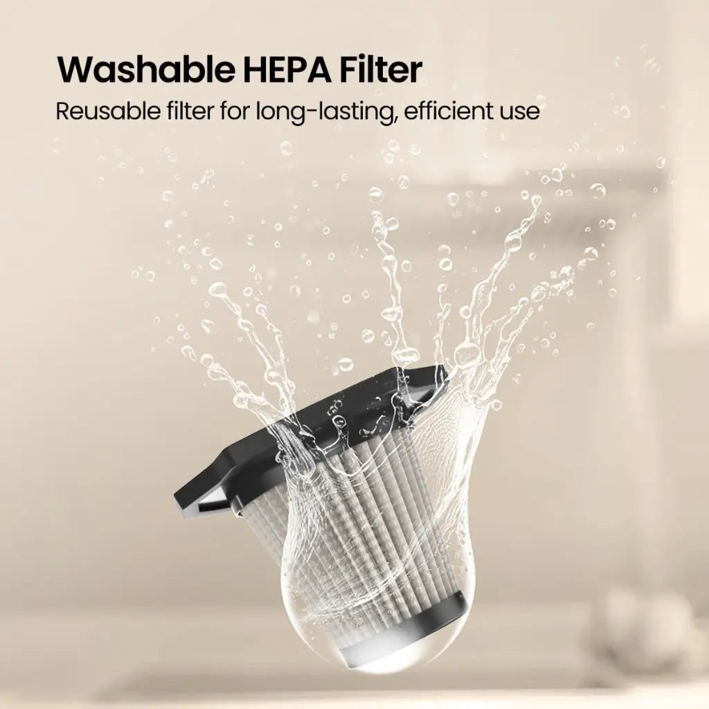 Portronics Mopcop POR 2573 Rechargeable Handheld Vacuum Cleaner with Washable HEPA Filter-tpstech.in
