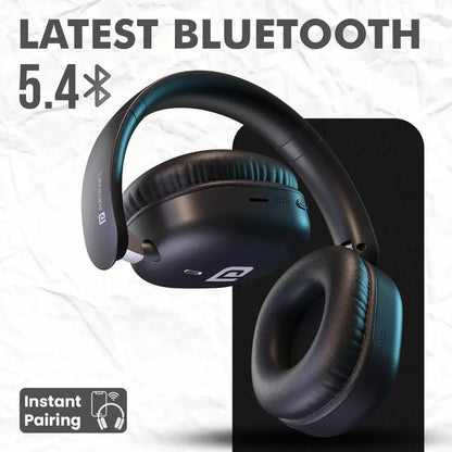 Portronics Muffs M6 POR 3261 Over Ear Wireless Bluetooth Headphone 40H Playtime-tpstech.in