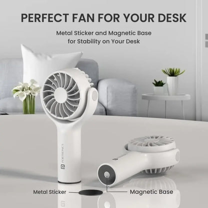 Portronics Toofan Mini POR 1926 Portable Rechargeable Mini Fan 7800 RPM-tpstech.in