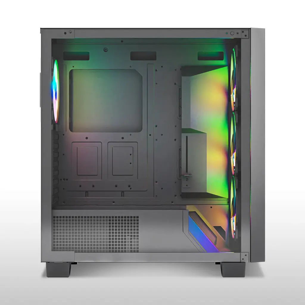 ProLab Design AI848 ARGB Mid‑Tower ATX Workstation Cabinet with 4x140mm Fans & Type‑C-tpstech.in