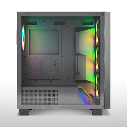 ProLab Design AI848 ARGB Mid‑Tower ATX Workstation Cabinet with 4x140mm Fans & Type‑C-tpstech.in