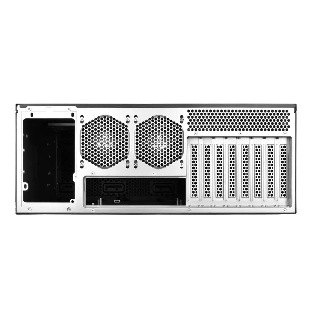 SilverStone RM44 4U Rackmount Server Chassis With 360mm Liquid Cooling Support-tpstech.in