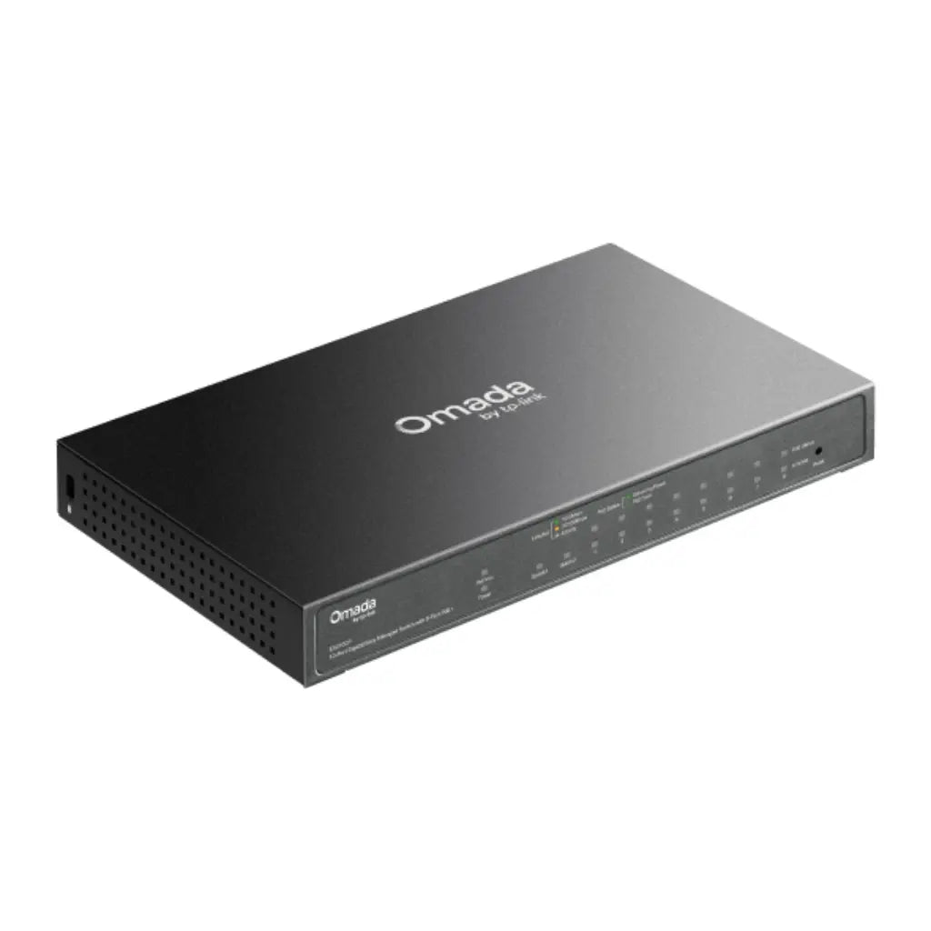 TP Link Omada ES210GP 10 Port Gigabit Easy Managed PoE Plus Switch with 8 PoE Ports-tpstech.in